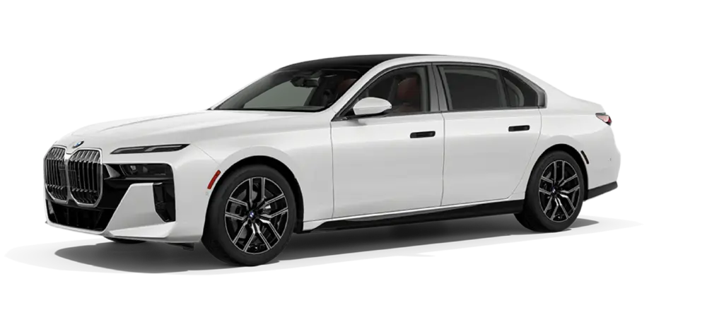 Luxury wedding car
